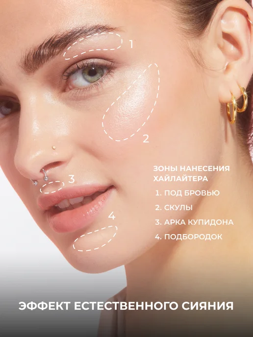 REVOLUTION MAKEUP Палетка хайлайтеров, бронзеров, румян REVOLUTION, розовый, фото 4