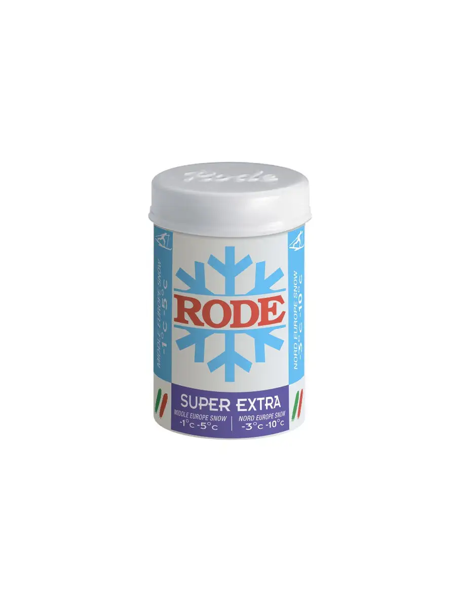 Мазь держания RODE BLUE SUPER EXTRA P38 от -1С до -5C, 45г
