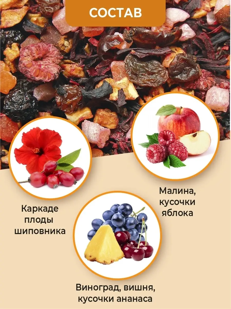 Фруктовый Чай Нахальный Фрукт 100гр Amazing TEA 13924924 купить за 203 ₽ в  интернет-магазине Wildberries