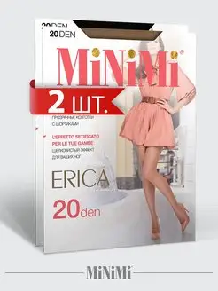 Колготки ERICA 20 den эластичные, с шортиками, 2 штуки Minimi 13925296 купить за 381 ₽ в интернет-магазине Wildberries