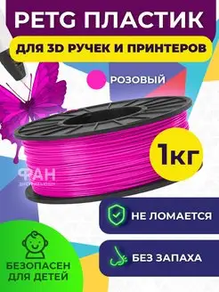 Пластик в катушке PETG,1.75 мм,1 кг Funtastique 13928255 купить за 1 411 ₽ в интернет-магазине Wildberries