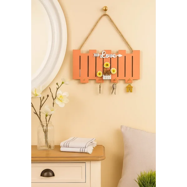 Крючки «Подсолнухи у заборчика» 15*30 см
