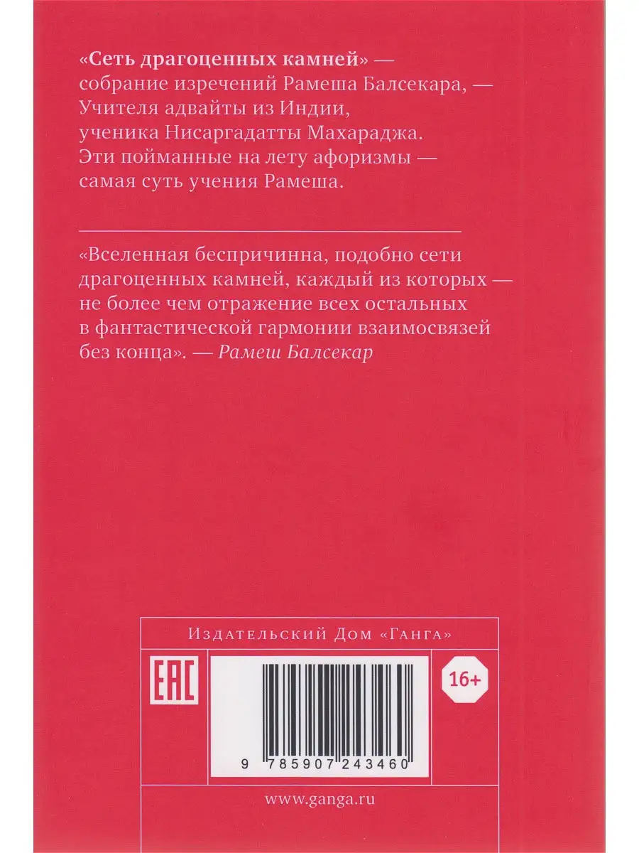 Сеть драгоценных камней Изд. Ганга 13965925 купить в интернет-магазине  Wildberries