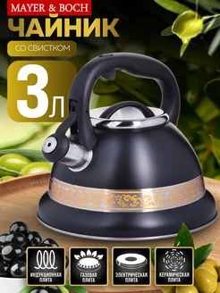 Чайник со свистком для плиты 3 л