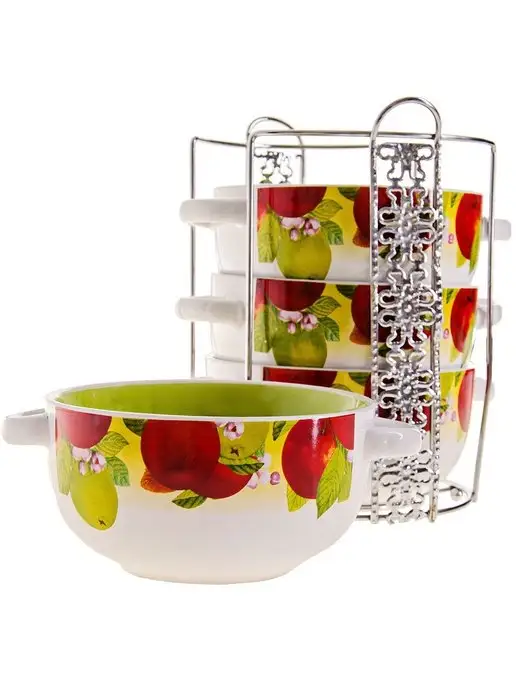 Набор супниц с ручками - фото 5