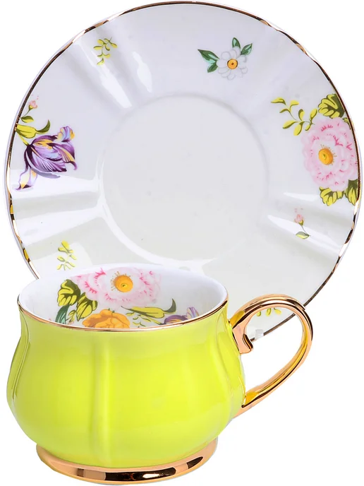 Чайный сервиз на 6 персон фарфор подарочный - фото 14