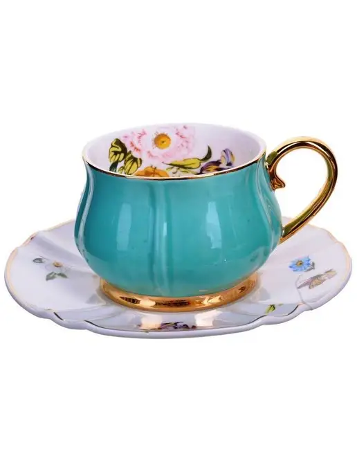 Чайный сервиз на 6 персон фарфор подарочный - фото 7