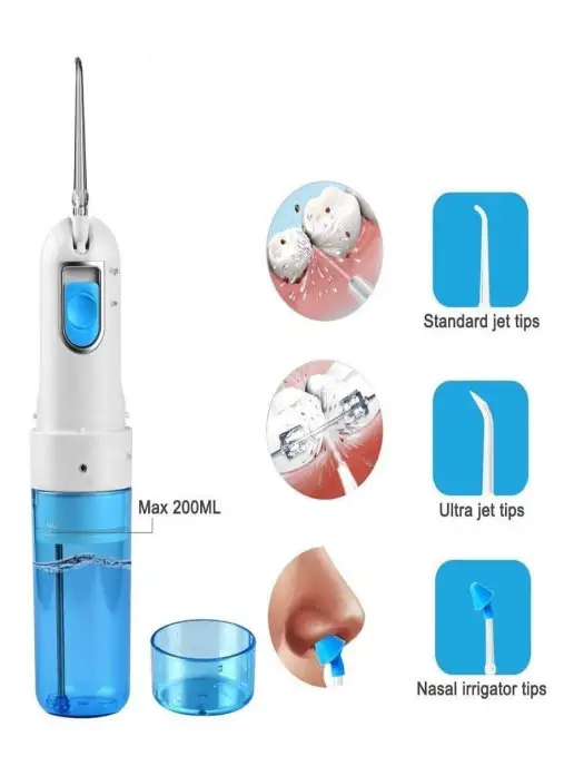 Nebulife Ирригатор 06 pro,5 насадок, 200 мл, автономн. 30 д, 200 мл, фото 3