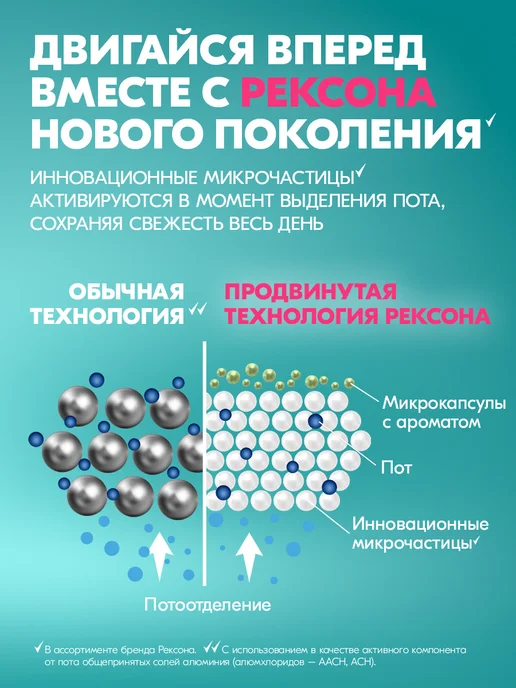 РЕКСОНА Антиперспирант женский спрей Невидимая 150 мл, 150 мл, фото 4