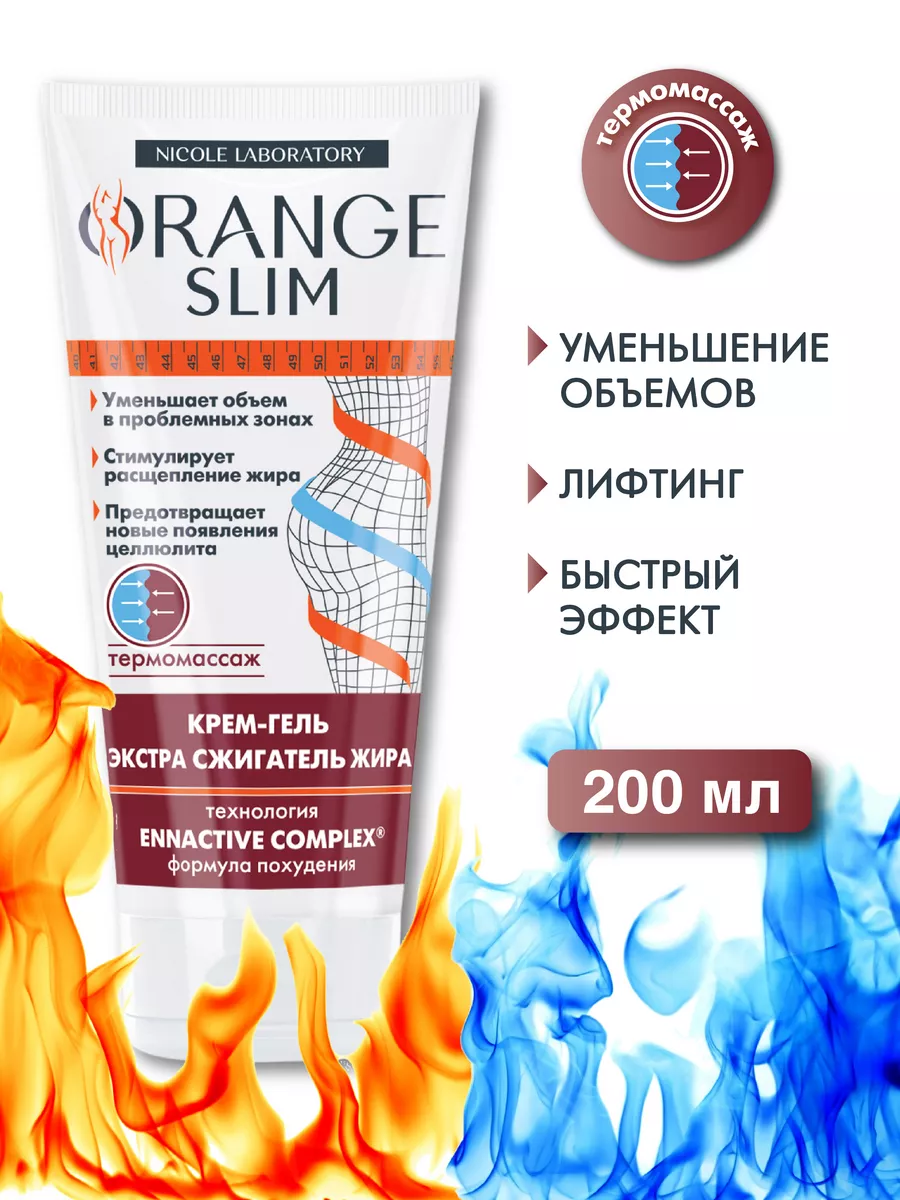 Крем для сжигания жира на ногах и руках Cell Burner Core7 LTEA Slimming Gel (Yellow)