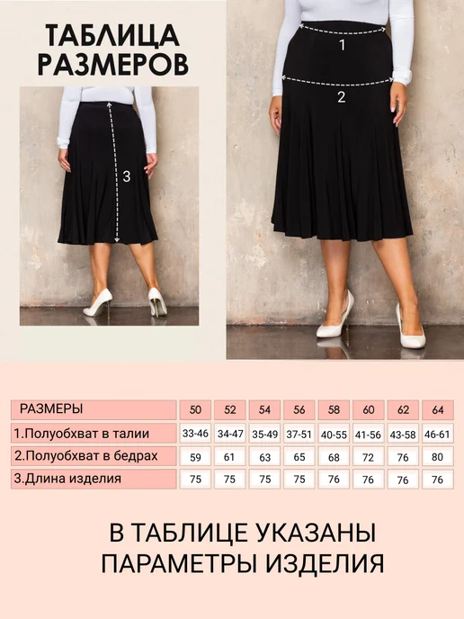 SPARADA Юбка годе большого размера офисная модная, вариант, фото 4