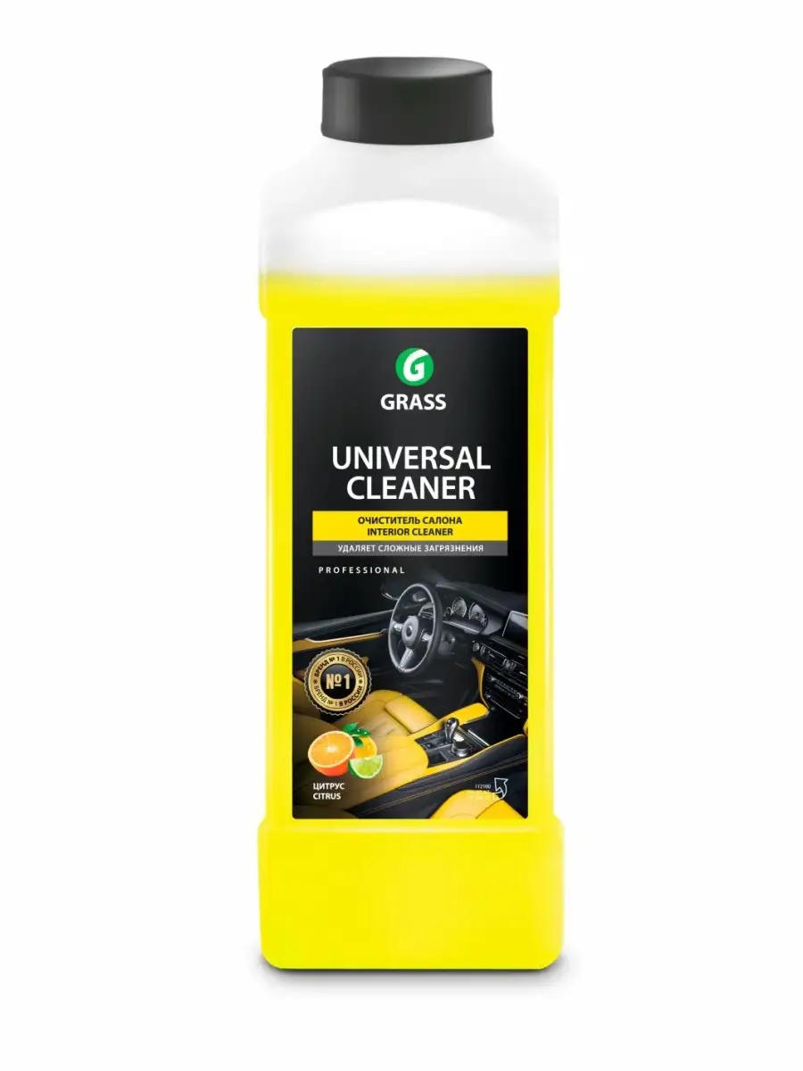 Очиститель салона автомобиля Universal Cleaner 1 л GRASS 14042383 купить в  интернет-магазине Wildberries