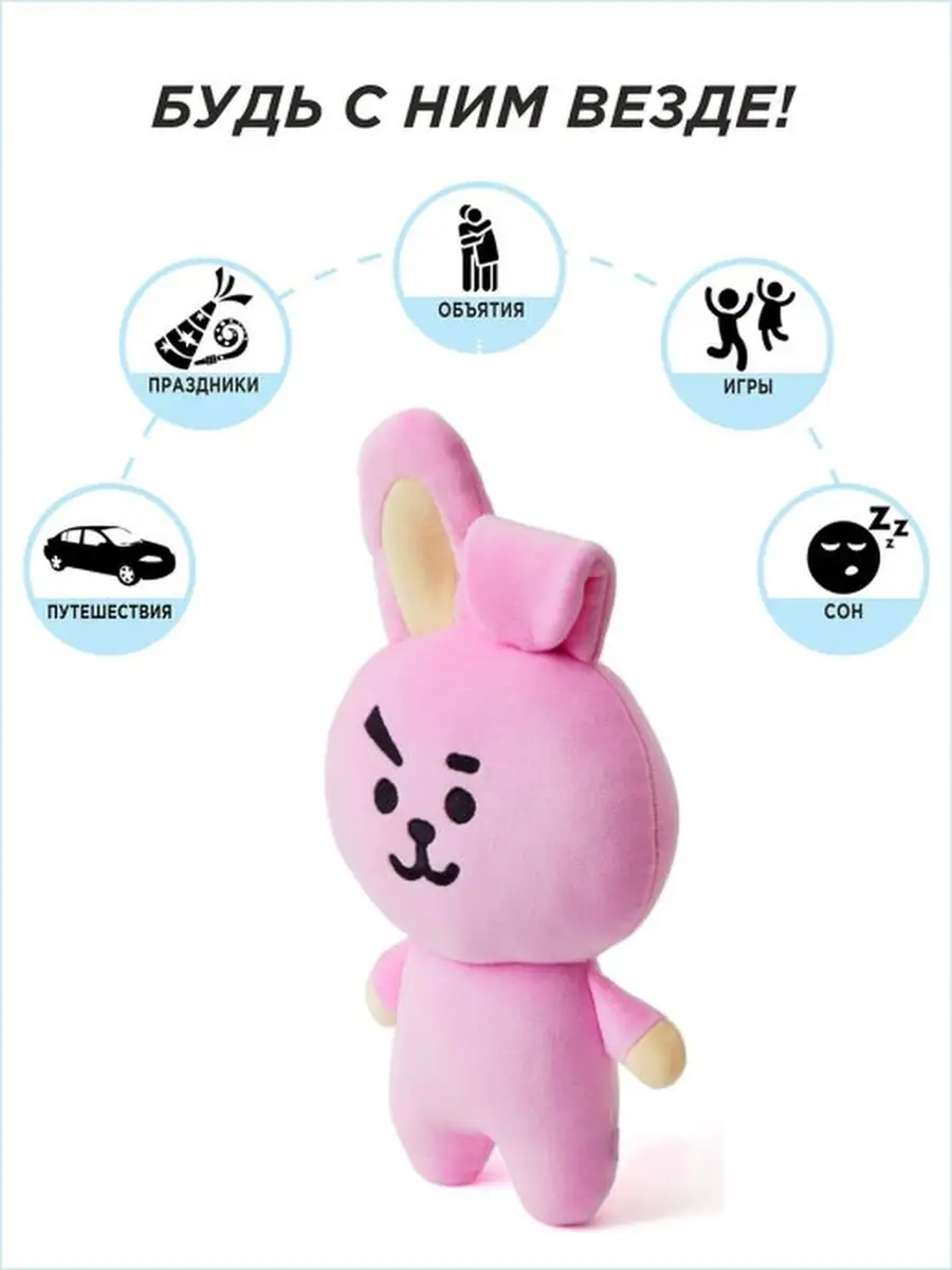 Cooky hotsell bt21 peluche