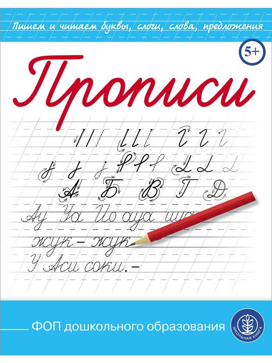 Прописи. Пишем буквы, слоги, слова. Каллиграфические Школьная Книга  14061321 купить за 165 ₽ в интернет-магазине Wildberries