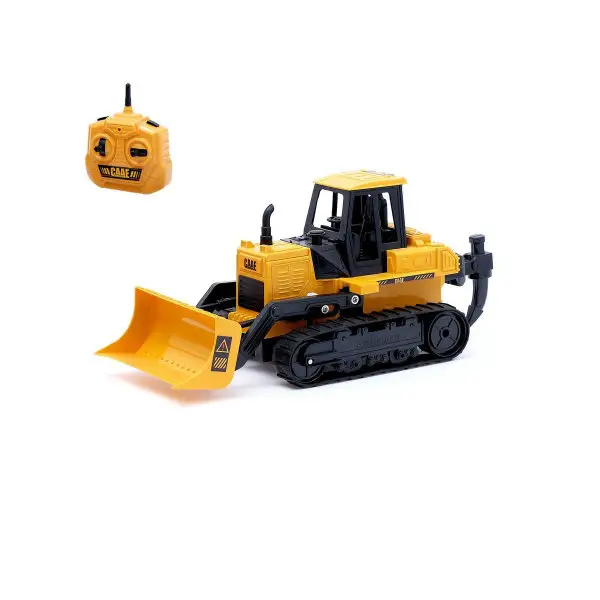 Бульдозер радиоуправляемый Стройка подвижный ковш