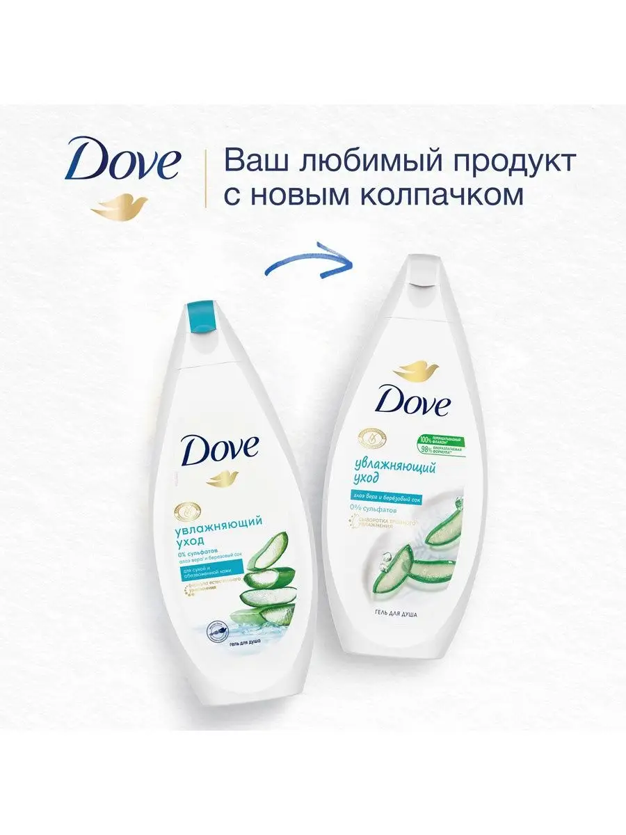 Крем-гель для душа `DOVE` Глубокое питание и увлажнение 250 мл