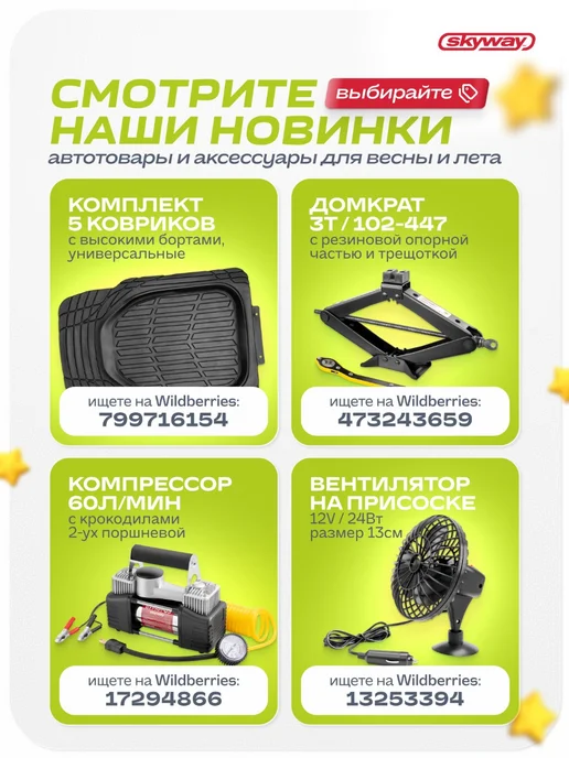 SKYWAY Фара светодиодная OFF ROAD 12V 24V 30W 6000К, 30 Вт, фото 7