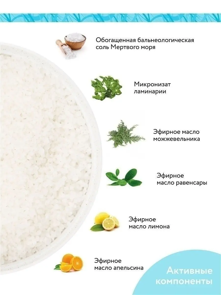 Бальнеологическая соль для обёртывания, 750 гр ARAVIA Organic 14115973  купить за 749 ₽ в интернет-магазине Wildberries