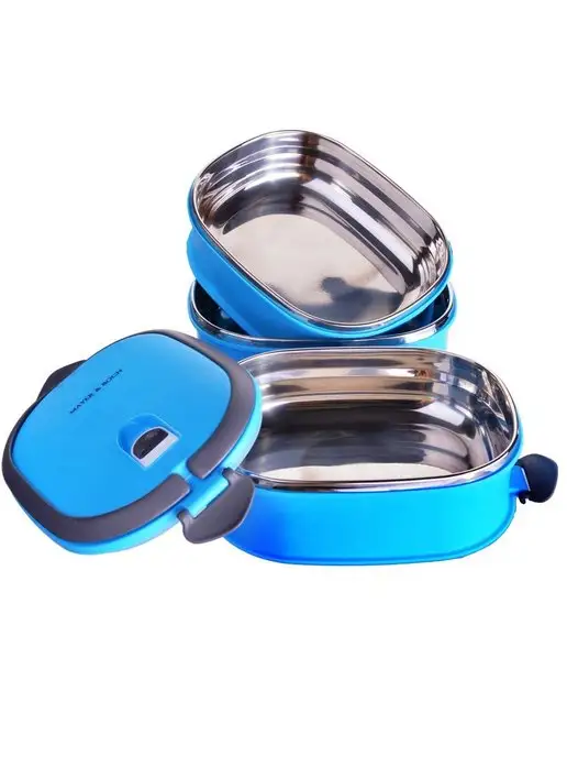 Контейнер ланч бокс для еды набор - фото 2