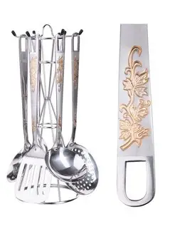 Кухонный набор с подставкой 7 предметов