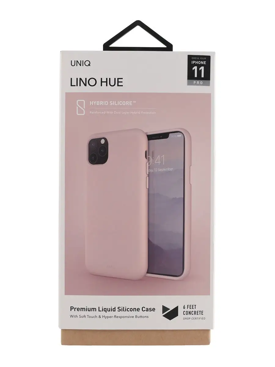 Чехол для iPhone 11 Pro LINO Pink UNIQ 14127989 купить за 413 ₽ в  интернет-магазине Wildberries