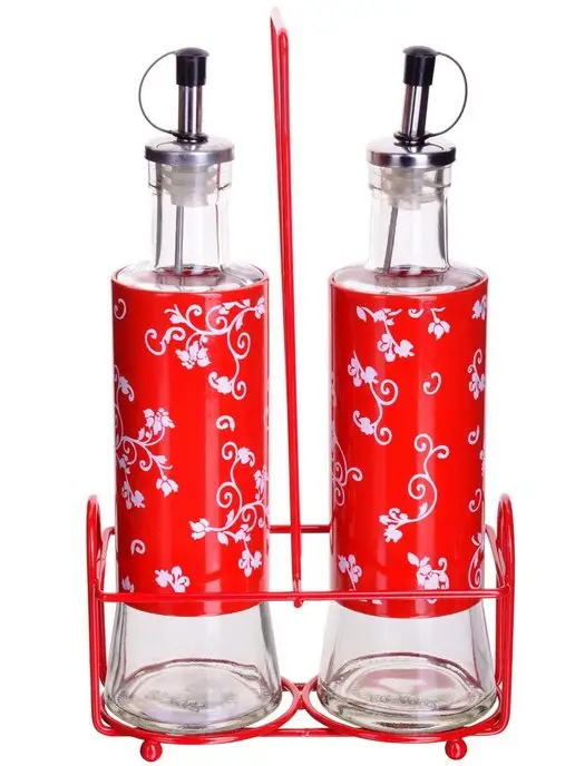 Набор бутылок для масла и уксуса - фото 2