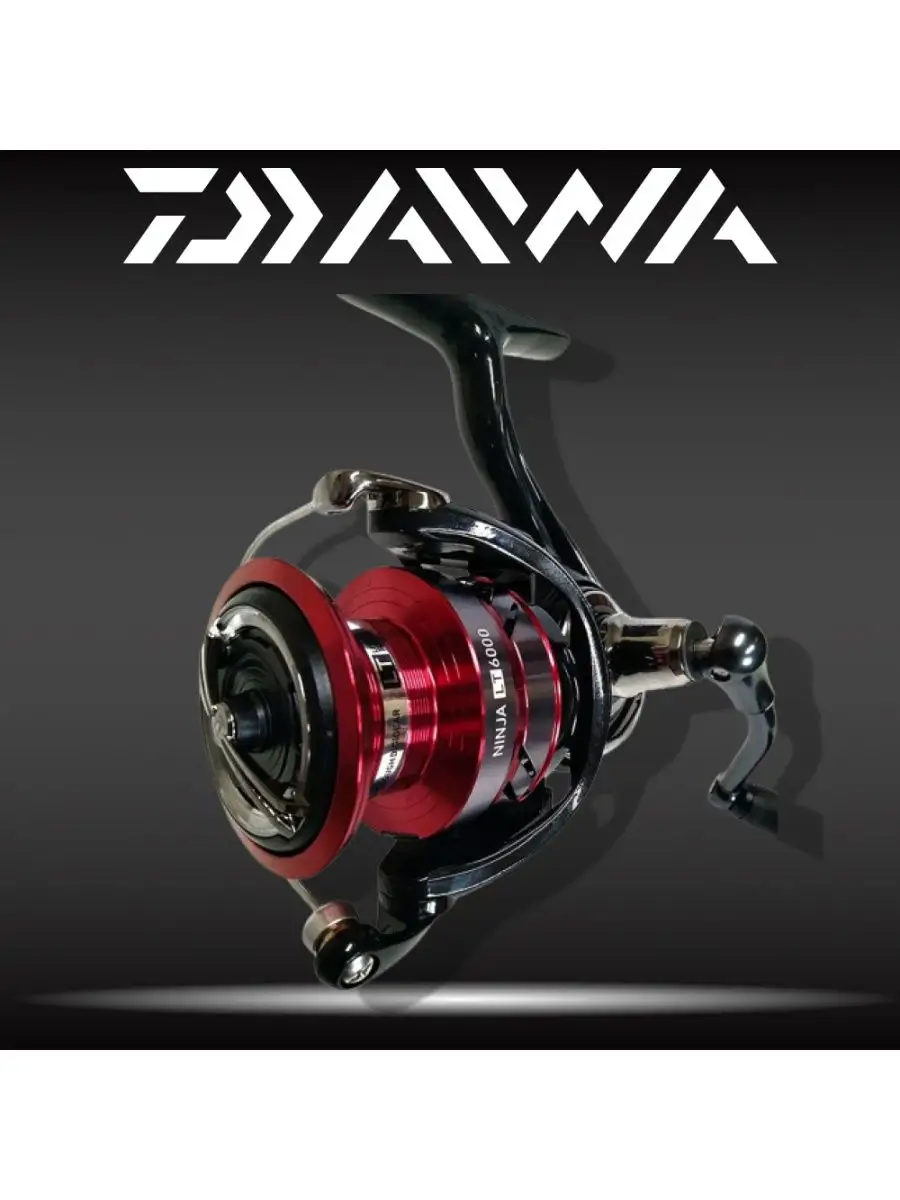 Катушка спиннинговая безынерционная 18 Ninja LT 6000 DAIWA 14134740 купить  в интернет-магазине Wildberries