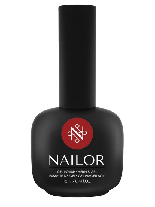 Nailor Красный гель-лак Петров-Водкин для маникюра GP111 12 мл, 12 мл, фото 2