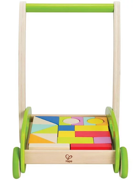 HAPE Ходунок с конструктором, зеленый, фото 5