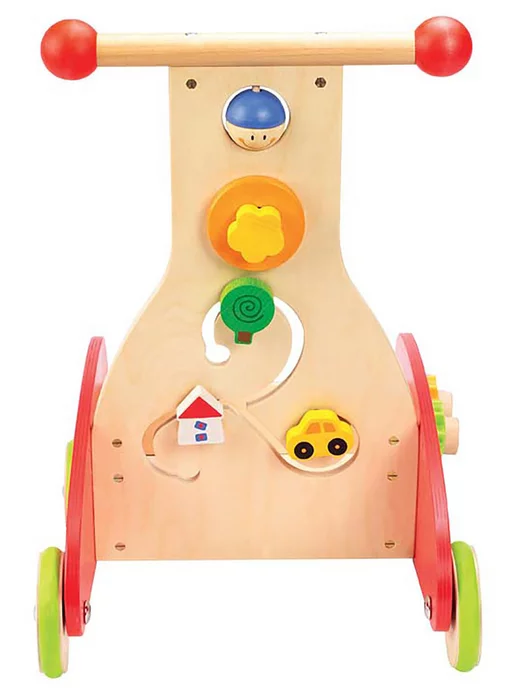 HAPE Ходунок с конструктором, красный, фото 4