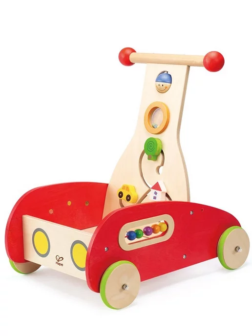 HAPE Ходунок с конструктором, красный, фото 5