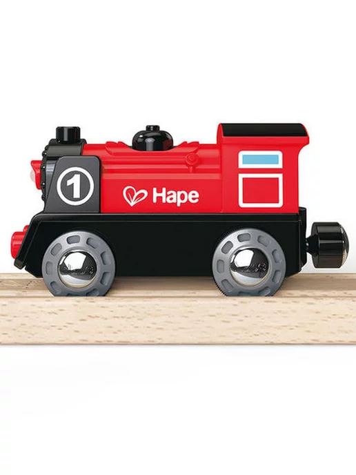 HAPE Паровоз со светом на батарейках, черный, фото 7