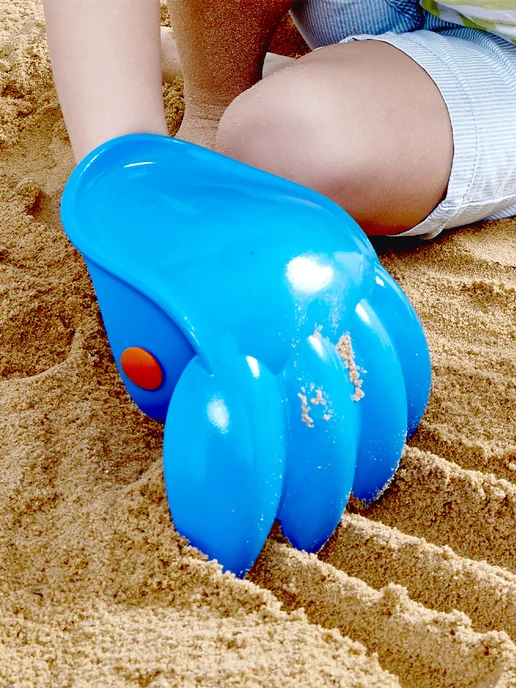 HAPE Игрушка для песочницы Лопата Лапа, голубой, фото 4