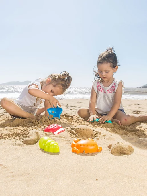 HAPE Набор для песочницы Морские создания, голубой, фото 5