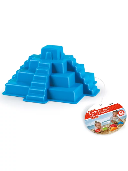 HAPE Игрушка для песочницы Пирамида Майя, голубой, фото 6