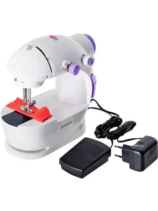 Швейная машинка мини портативная с педалью - фото 5