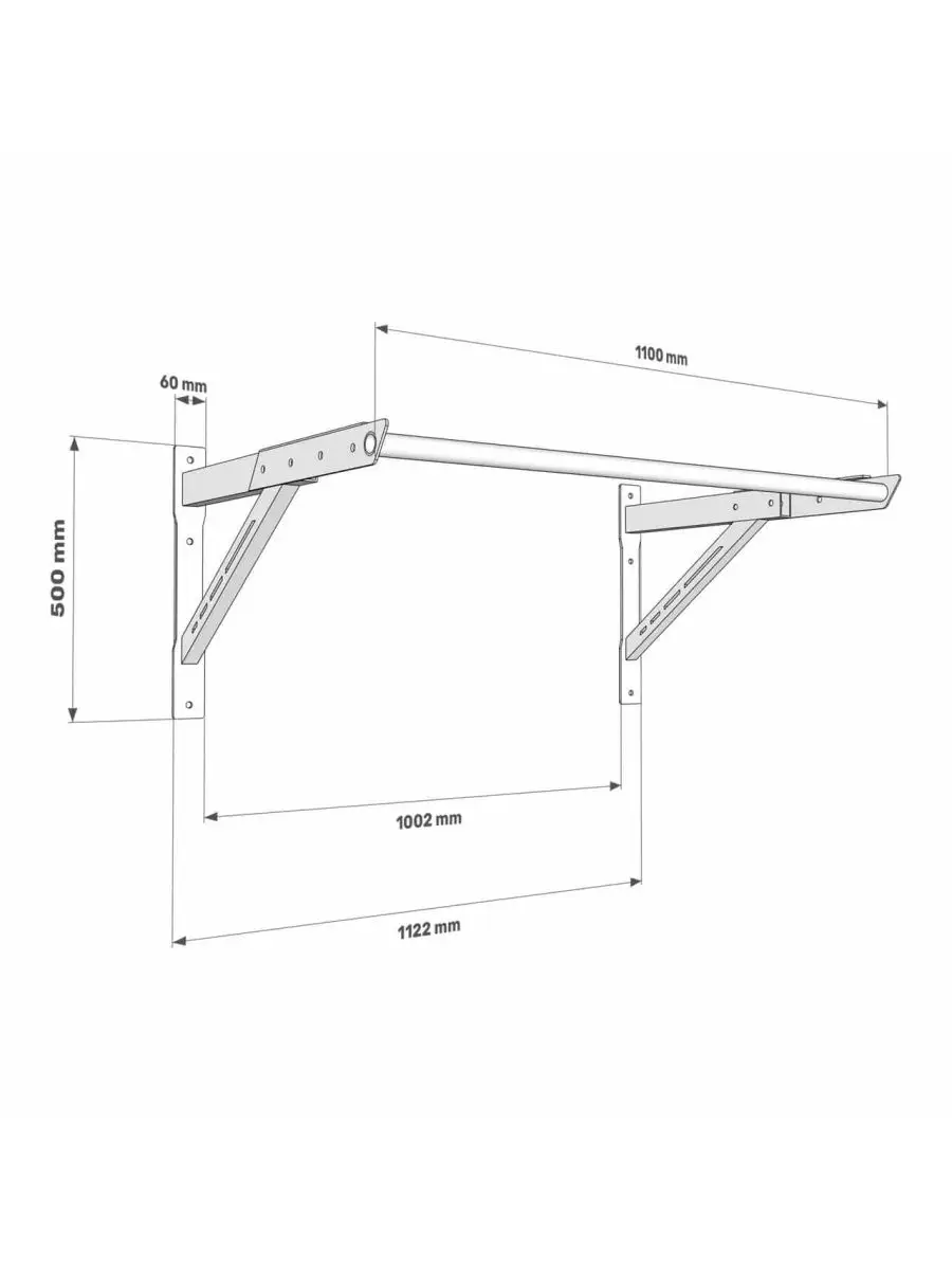 Турник настенный Canpower Wallbar CANPOWER 14166002 купить в  интернет-магазине Wildberries