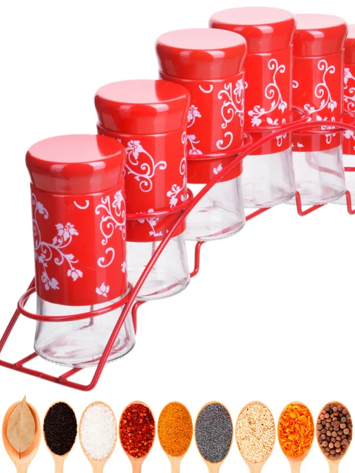 Набор для специй на подставке - фото 12