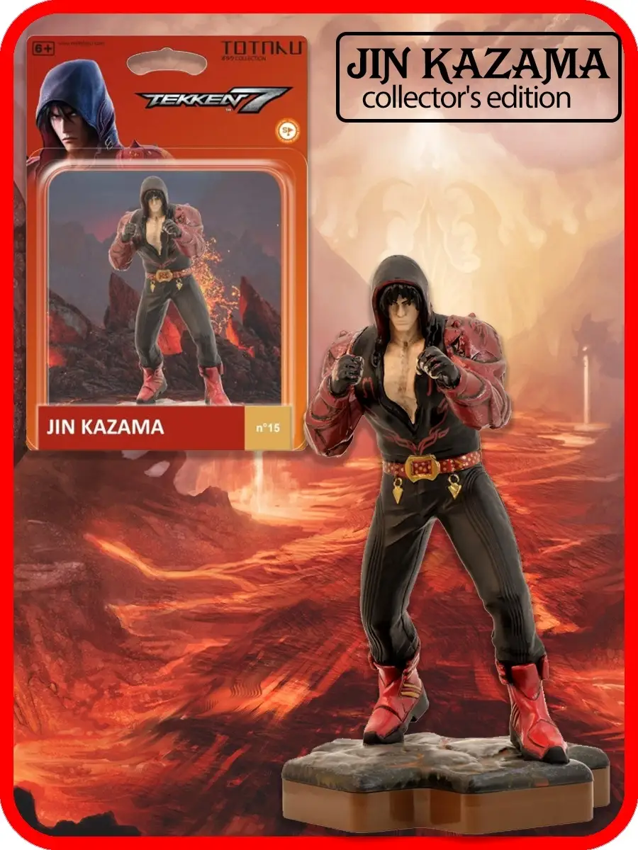 Фигурка TOTAKU: Tekken 7: Jin Kazama БРУТАЛИТИ 14174668 купить в  интернет-магазине Wildberries