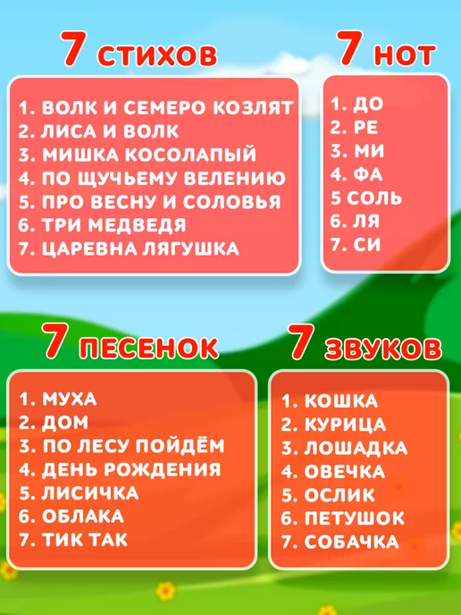 Сима-Ленд & IQ-ZABIAKA Музыкальная игрушка детское пианино, белый, фото 2