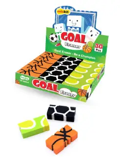 Flexoffice Ластик COLOKIT GOAL ассорти 30 штук
