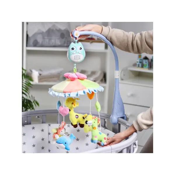 Мобиль музыкальный "Совушка 1", работает от батареек