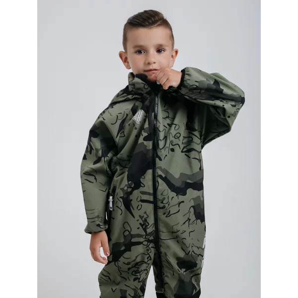 Детский демисезонный комбинезон softshell