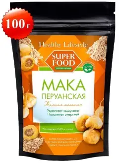 Мака перуанская молотая, либидо, афродизиак, сила Healthy Lifestyle 14206512 купить за 295 ₽ в интернет-магазине Wildberries