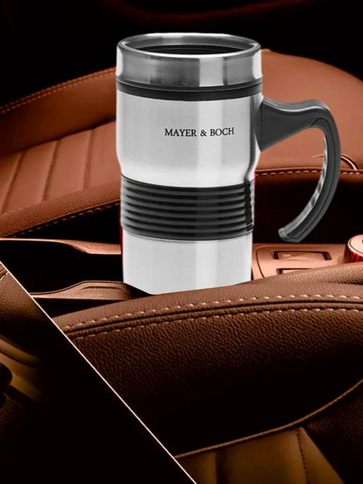 Термокружка из нержавеющей стали для кофе и напитков 450 мл - фото 5