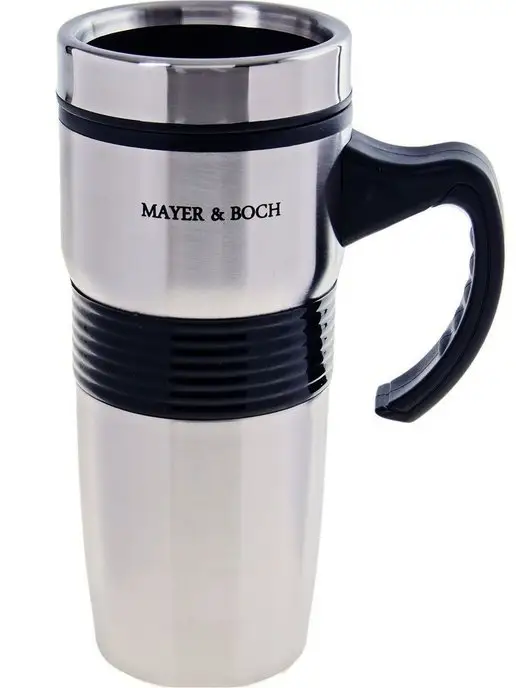 Термокружка из нержавеющей стали для кофе и напитков 450 мл - фото 9