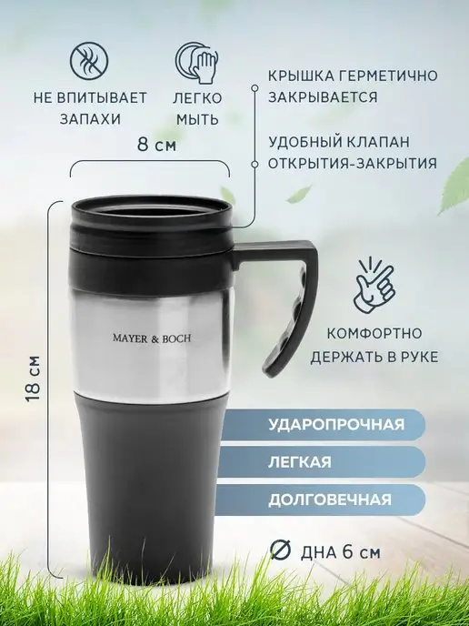 Термокружка 450 мл - фото 2