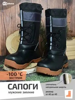 Сапоги зимние мужские ТИТАН ЭКСТРИМ до -100С мороза EVASHOES 14215790 купить за 4 855 ₽ в интернет-магазине Wildberries