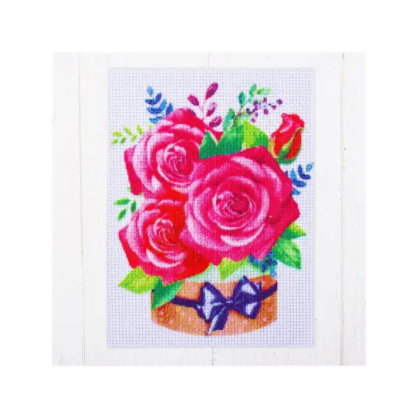 Набор для творчества. Канва для вышивки крестиком