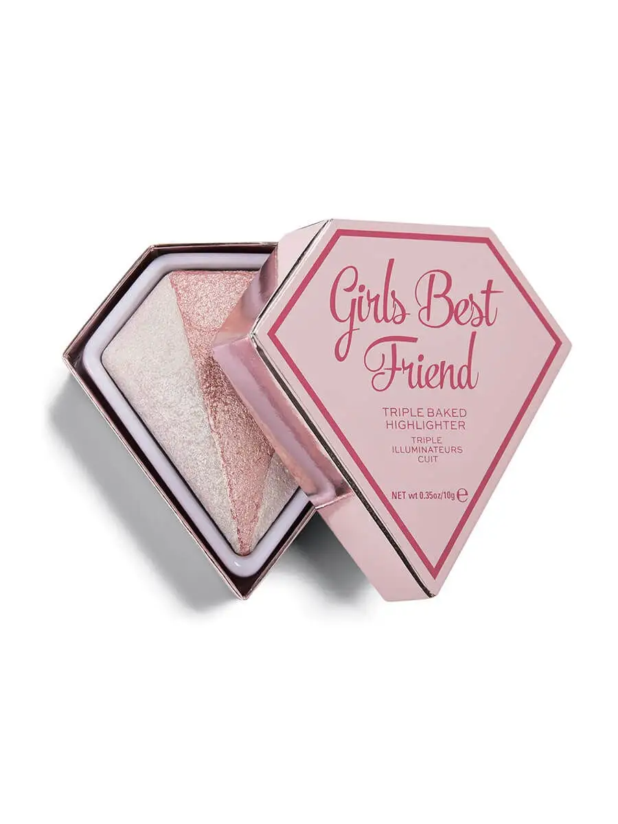 Хайлайтер TRIPLE BAKED HIGHLIGHTER Girls Best Friend I Heart Revolution  14227452 купить в интернет-магазине Wildberries